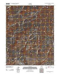 Clear Creek Mountain Utah Historical topographic map, 1:24000 scale, 7.5 X 7.5 Minute, Year 2010