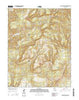 Clear Creek Mountain Utah Current topographic map, 1:24000 scale, 7.5 X 7.5 Minute, Year 2014