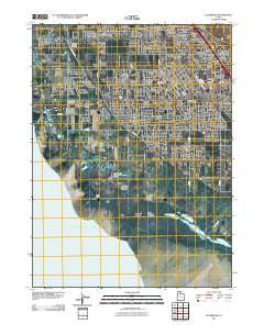 Clearfield Utah Historical topographic map, 1:24000 scale, 7.5 X 7.5 Minute, Year 2011