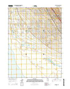 Clearfield Utah Current topographic map, 1:24000 scale, 7.5 X 7.5 Minute, Year 2014