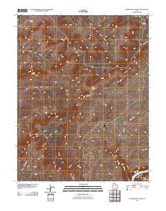 Clearwater Canyon Utah Historical topographic map, 1:24000 scale, 7.5 X 7.5 Minute, Year 2011
