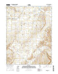Cleveland Utah Current topographic map, 1:24000 scale, 7.5 X 7.5 Minute, Year 2014