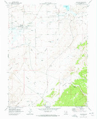 Cleveland Utah Historical topographic map, 1:24000 scale, 7.5 X 7.5 Minute, Year 1969