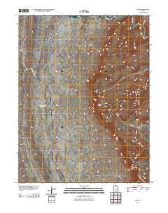 Cliff Utah Historical topographic map, 1:24000 scale, 7.5 X 7.5 Minute, Year 2011
