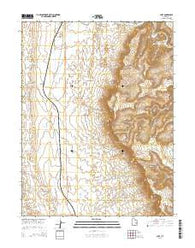 Cliff Utah Current topographic map, 1:24000 scale, 7.5 X 7.5 Minute, Year 2014