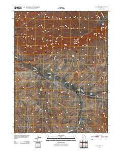 Cliff Ridge Utah Historical topographic map, 1:24000 scale, 7.5 X 7.5 Minute, Year 2011
