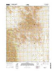 Clifton Utah Current topographic map, 1:24000 scale, 7.5 X 7.5 Minute, Year 2014
