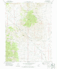 Clifton Utah Historical topographic map, 1:24000 scale, 7.5 X 7.5 Minute, Year 1973