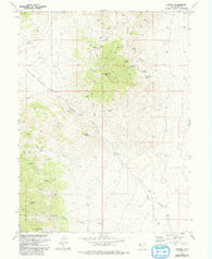 Clifton Utah Historical topographic map, 1:24000 scale, 7.5 X 7.5 Minute, Year 1973