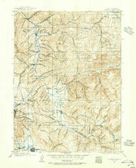 Coalville Utah Historical topographic map, 1:125000 scale, 30 X 30 Minute, Year 1900