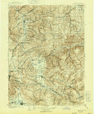 Coalville Utah Historical topographic map, 1:125000 scale, 30 X 30 Minute, Year 1903