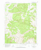 Coates Creek Utah Historical topographic map, 1:62500 scale, 15 X 15 Minute, Year 1954