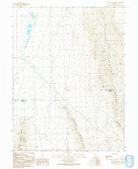 Cockscomb Ridge Utah Historical topographic map, 1:24000 scale, 7.5 X 7.5 Minute, Year 1991