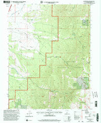 Coffee Peak Utah Historical topographic map, 1:24000 scale, 7.5 X 7.5 Minute, Year 2001