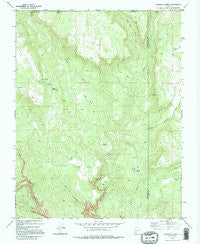 Cogswell Point Utah Historical topographic map, 1:24000 scale, 7.5 X 7.5 Minute, Year 1980