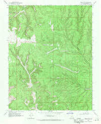 Collet Top Utah Historical topographic map, 1:24000 scale, 7.5 X 7.5 Minute, Year 1968