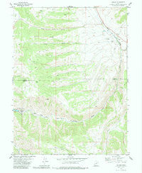Colton Utah Historical topographic map, 1:24000 scale, 7.5 X 7.5 Minute, Year 1979