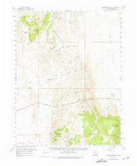 Conger Mountain Utah Historical topographic map, 1:62500 scale, 15 X 15 Minute, Year 1960