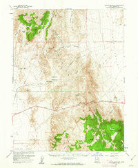 Conger Mountain Utah Historical topographic map, 1:62500 scale, 15 X 15 Minute, Year 1960