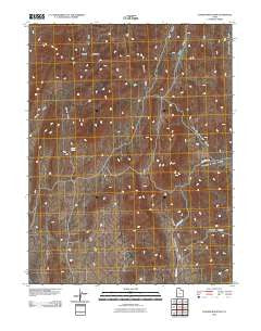 Conger Mountain Utah Historical topographic map, 1:24000 scale, 7.5 X 7.5 Minute, Year 2010