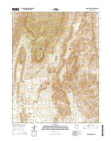 Conger Mountain Utah Current topographic map, 1:24000 scale, 7.5 X 7.5 Minute, Year 2014