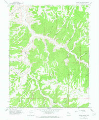 Copper Canyon Utah Historical topographic map, 1:24000 scale, 7.5 X 7.5 Minute, Year 1966
