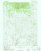 Copper Creek Benches Utah Historical topographic map, 1:24000 scale, 7.5 X 7.5 Minute, Year 1987