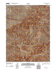 Copper Globe Utah Historical topographic map, 1:24000 scale, 7.5 X 7.5 Minute, Year 2011