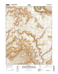 Copper Point Utah Current topographic map, 1:24000 scale, 7.5 X 7.5 Minute, Year 2014