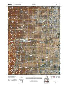 Copperton Utah Historical topographic map, 1:24000 scale, 7.5 X 7.5 Minute, Year 2011