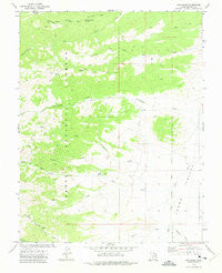 Cow Creek Utah Historical topographic map, 1:24000 scale, 7.5 X 7.5 Minute, Year 1971