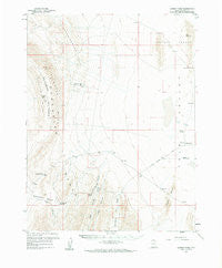 Cowboy Pass Utah Historical topographic map, 1:62500 scale, 15 X 15 Minute, Year 1959
