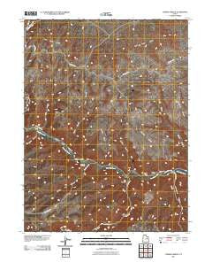 Cowboy Bench Utah Historical topographic map, 1:24000 scale, 7.5 X 7.5 Minute, Year 2011