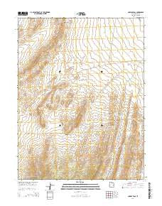 Cowboy Pass Utah Current topographic map, 1:24000 scale, 7.5 X 7.5 Minute, Year 2014