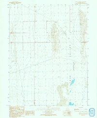 Coyote Knolls Utah Historical topographic map, 1:24000 scale, 7.5 X 7.5 Minute, Year 1991