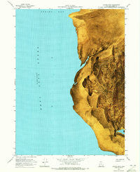 Coyote Point Utah Historical topographic map, 1:24000 scale, 7.5 X 7.5 Minute, Year 1968