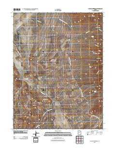 Coyote Springs Utah Historical topographic map, 1:24000 scale, 7.5 X 7.5 Minute, Year 2010