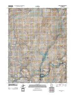 Crafts Lake Utah Historical topographic map, 1:24000 scale, 7.5 X 7.5 Minute, Year 2010