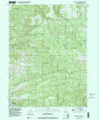 Crandall Canyon Utah Historical topographic map, 1:24000 scale, 7.5 X 7.5 Minute, Year 1997
