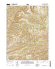 Crandall Canyon Utah Current topographic map, 1:24000 scale, 7.5 X 7.5 Minute, Year 2014