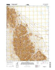 Craner Peak Utah Current topographic map, 1:24000 scale, 7.5 X 7.5 Minute, Year 2014
