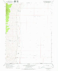 Crater Island SW Utah Historical topographic map, 1:24000 scale, 7.5 X 7.5 Minute, Year 1967