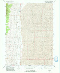 Crater Island SW Utah Historical topographic map, 1:24000 scale, 7.5 X 7.5 Minute, Year 1991