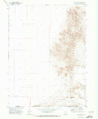 Crater Island Utah Historical topographic map, 1:24000 scale, 7.5 X 7.5 Minute, Year 1970