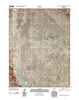 Crater Bench Reservoir Utah Historical topographic map, 1:24000 scale, 7.5 X 7.5 Minute, Year 2010