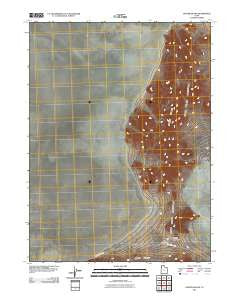 Crater Island Utah Historical topographic map, 1:24000 scale, 7.5 X 7.5 Minute, Year 2011