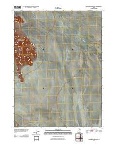 Crater Island East Utah Historical topographic map, 1:24000 scale, 7.5 X 7.5 Minute, Year 2011