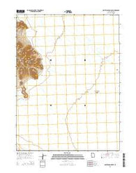 Crater Island East Utah Current topographic map, 1:24000 scale, 7.5 X 7.5 Minute, Year 2014