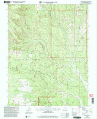 Cream Pots Utah Historical topographic map, 1:24000 scale, 7.5 X 7.5 Minute, Year 2001