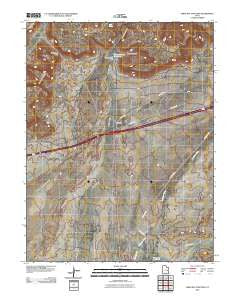 Crescent Junction Utah Historical topographic map, 1:24000 scale, 7.5 X 7.5 Minute, Year 2010